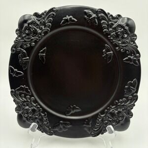 Skull Butterfly Charger Plate Gothic Halloween Decor Dinner‎ Party 13 Inch